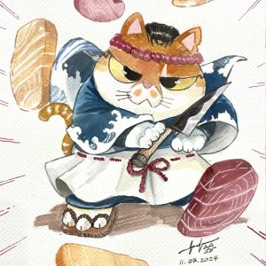 Cat Me Japanese Chef