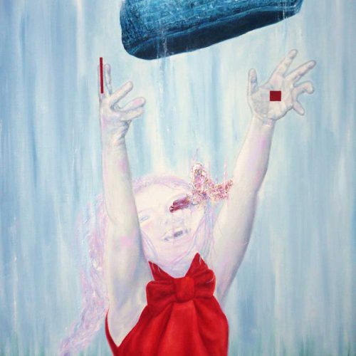 The-Siamese-Crocodile-(2024),-Oil-on-Canvas,-61 The Siamese Crocodile (2024)
