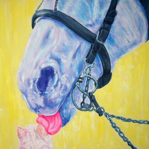 Weird-Dream-(2024),-40-x-50-cm,-Oil-on-Canvas Weird Dream (2024)