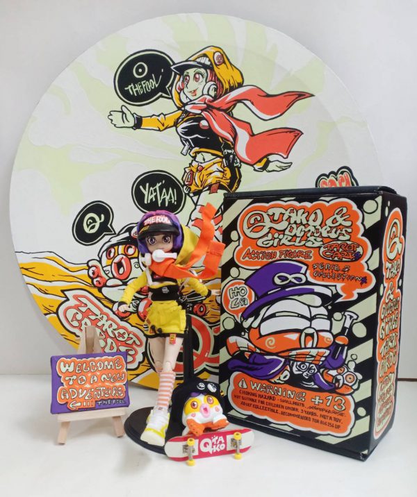 159584 Qtako & Octopus Girls: : The fool (2025) + Model box set