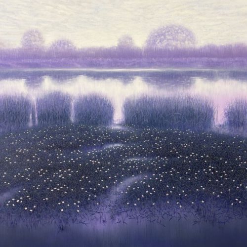 บึงผักบุ้ง 70x90cm บึงผักบุ้ง (Water Spinach Marsh)